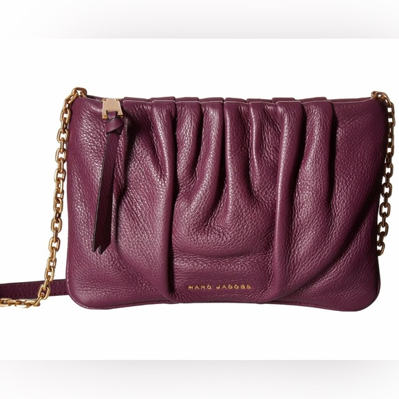MARC JACOBS RUCHED CHAIN CROSSBODY - Picture 1 of 4